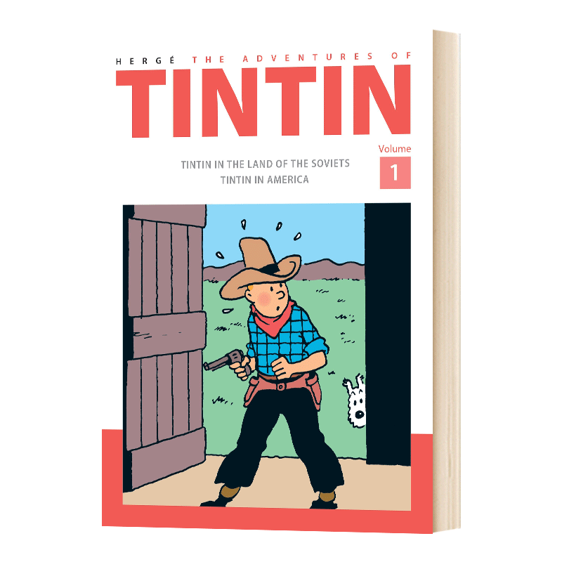 英文原版 丁丁历险记卷一 The Adventures of Tintin Volume 1 全英文版截图