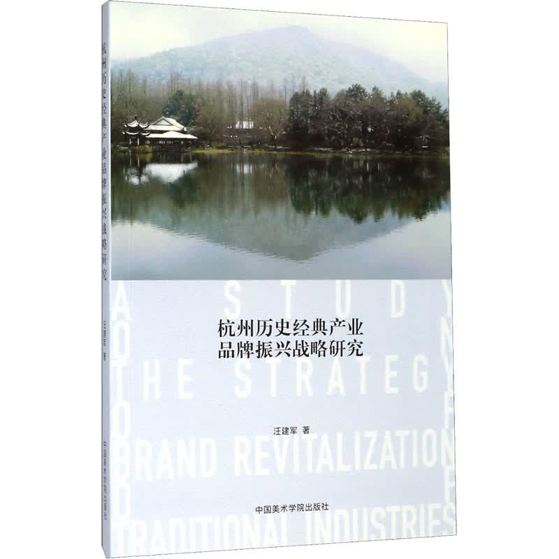 杭州历史经典产业品牌振兴战略研究 图书