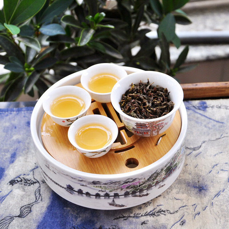 岩亥茶礼高山老枞蜜兰香茶叶500g春茶乌岽单丛潮州单从茶罐装送礼