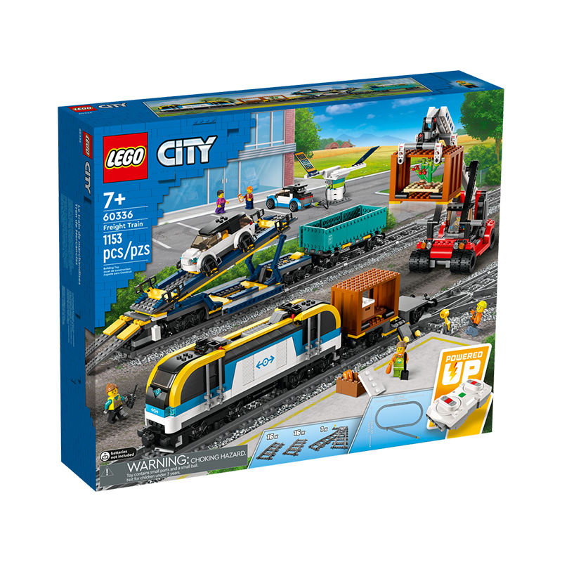 LEGO 乐高 City城市系列 60336 货运列车