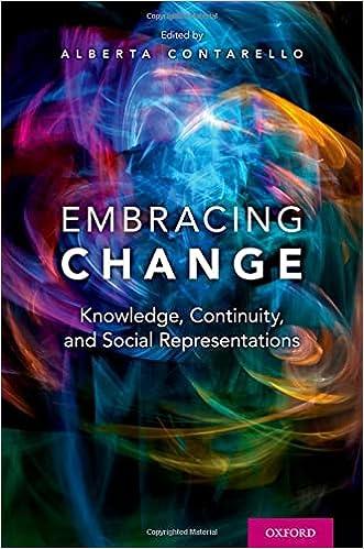 预订 拥抱变化:知识,连续性与社会表征 embracing change