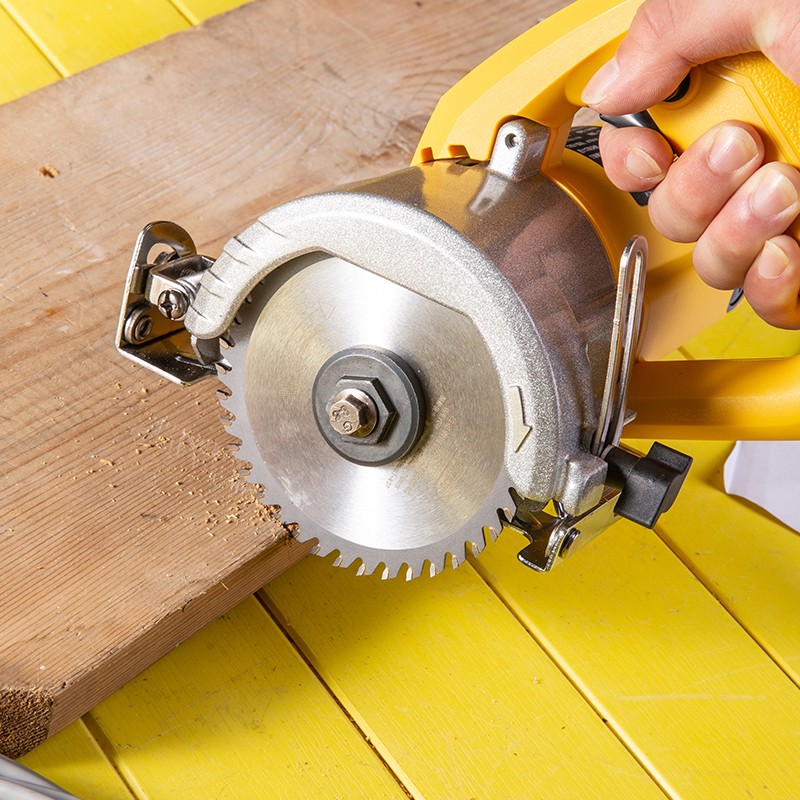 得力(deli)合金钢圆锯片7英寸x40t装修手提锯电圆锯木工切割片角磨机