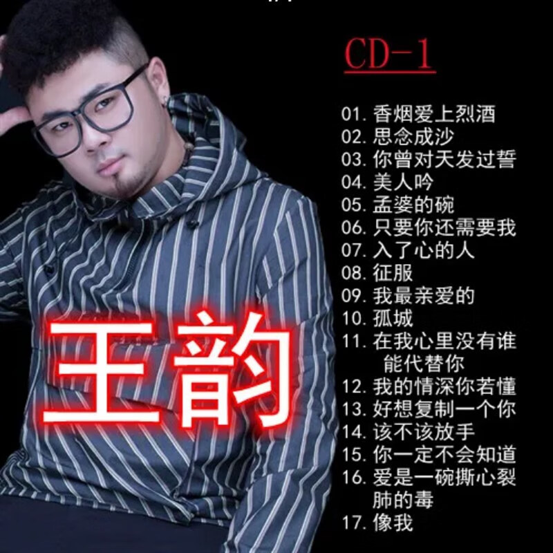 闲遇王韵专辑新歌汽车载cd碟片经典流行歌曲无be0011