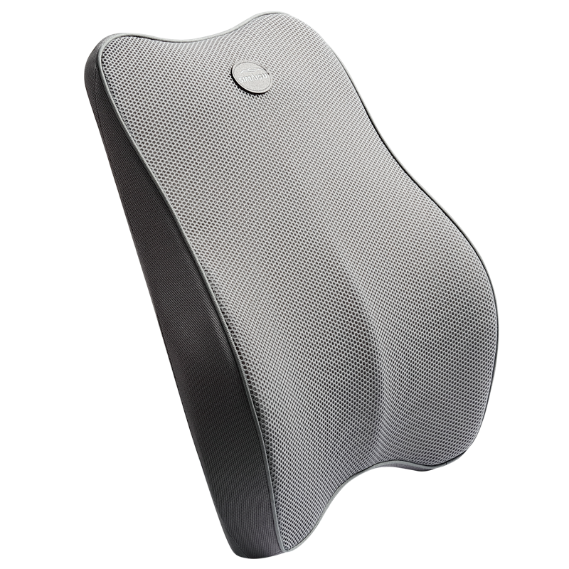 斯麥歐（SIMAIOU）汽車頭枕腰靠座椅靠護(hù)頸枕頸枕四季車用太空記憶棉靠枕腰靠 針織款-一對(duì)頭枕-黑色