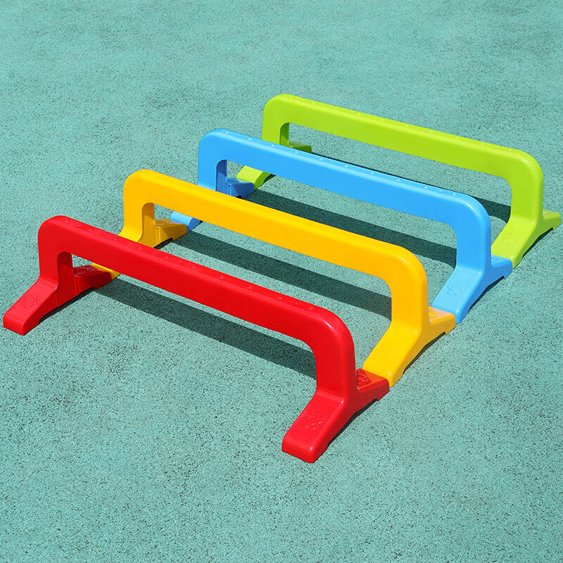 幼儿园跨栏儿童家用障碍物户外体能训练器械宝宝体育活动室内器材 红