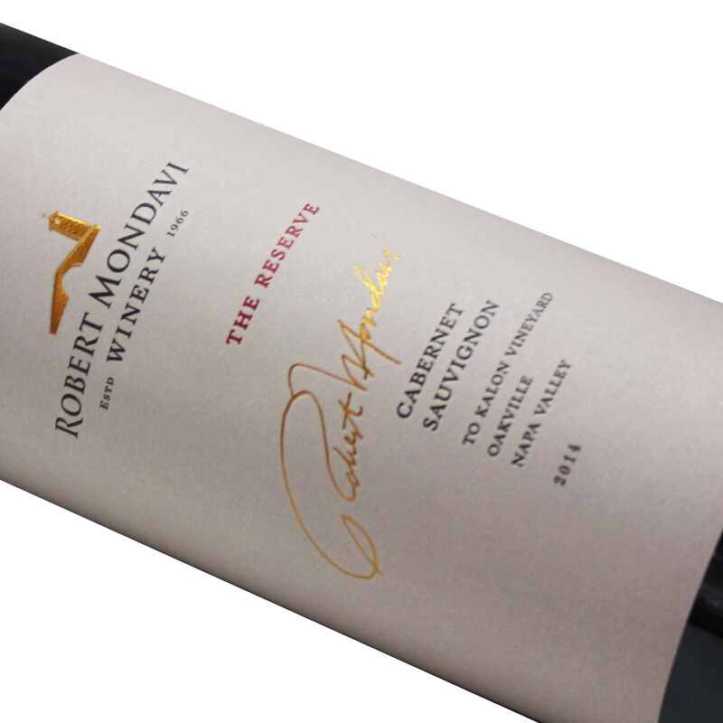 蒙大菲酒庄珍藏赤霞珠红葡萄酒红酒2014美国纳帕产区750ml原瓶进口dm