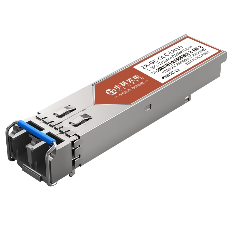 пƹ 1.25Gģģ ǧ׹ģ SFP-GE-LX-SM1310-D-A ˫1310nm,10KM,LC ZK-GE-LH10