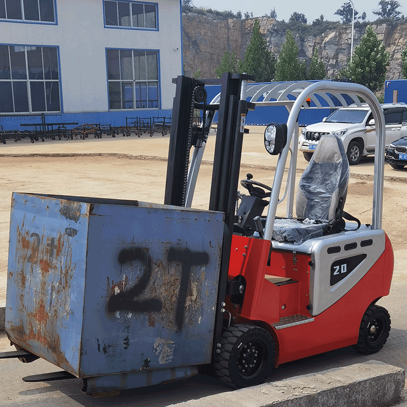 液压升降叉车环保电动四轮座驾式新能源电动叉车 0.5吨电动叉车(高配)