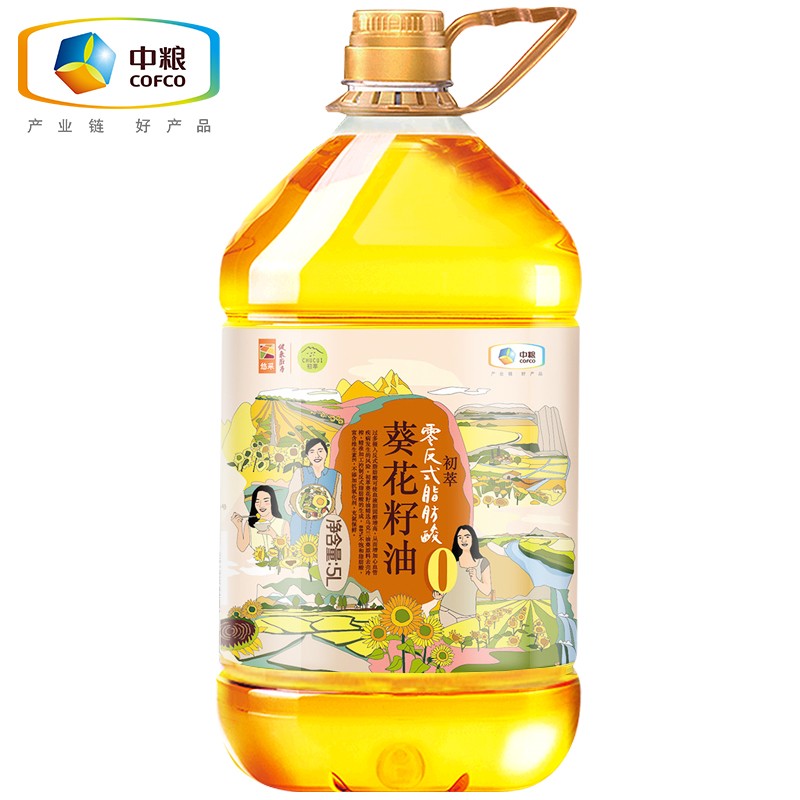 探体验初萃初萃零反式脂肪酸葵花籽油5L质量怎么样？交流半个月感受分享