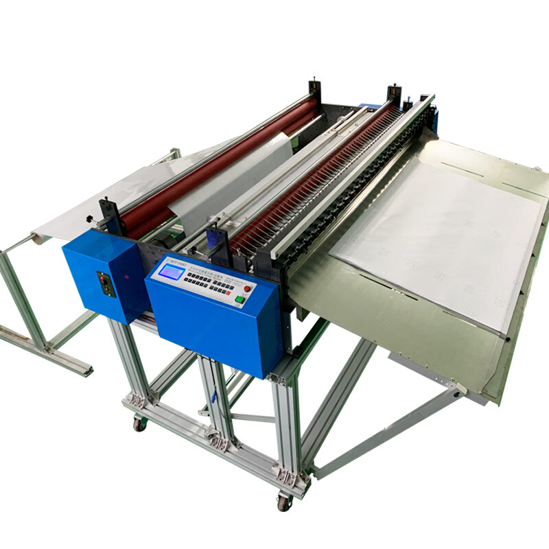 无纺布皮革切断机薄膜裁片机气泡膜裁剪机珍珠棉横竖分切机全自动 宽