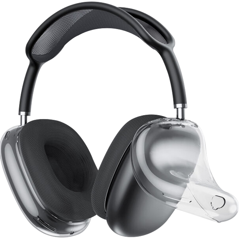 Masentek 耳机?；ぬ卓?适用苹果AirPods Max头戴式蓝牙耳机 TPU?；ふ峙浼阑湍ケ；と硖? 透明