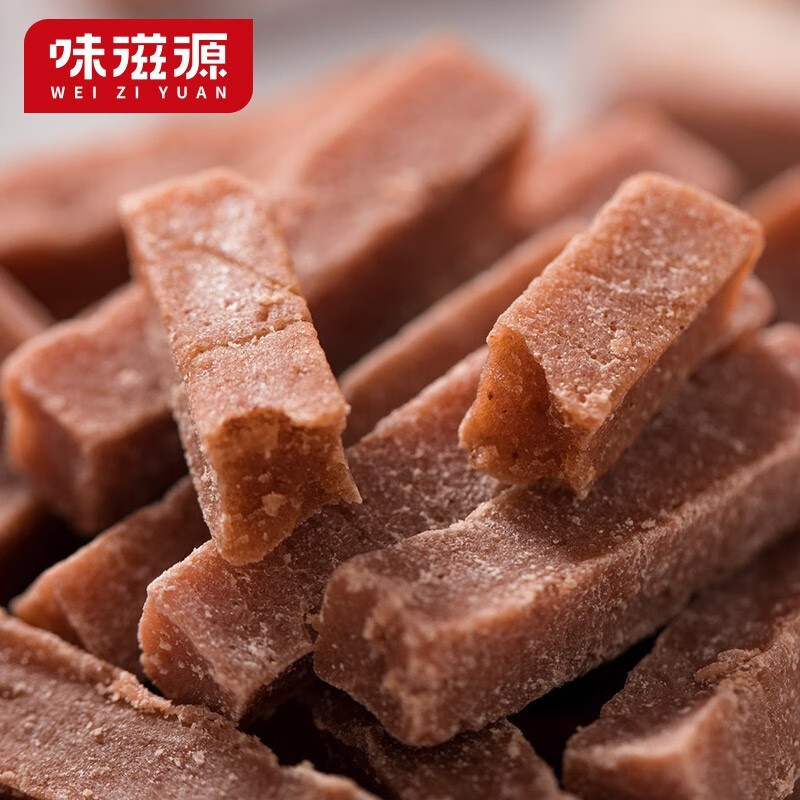 味滋源 山楂卷500g果丹皮蜜饯果干山楂片紫椹山楂条果脯儿时怀旧 山楂条500g