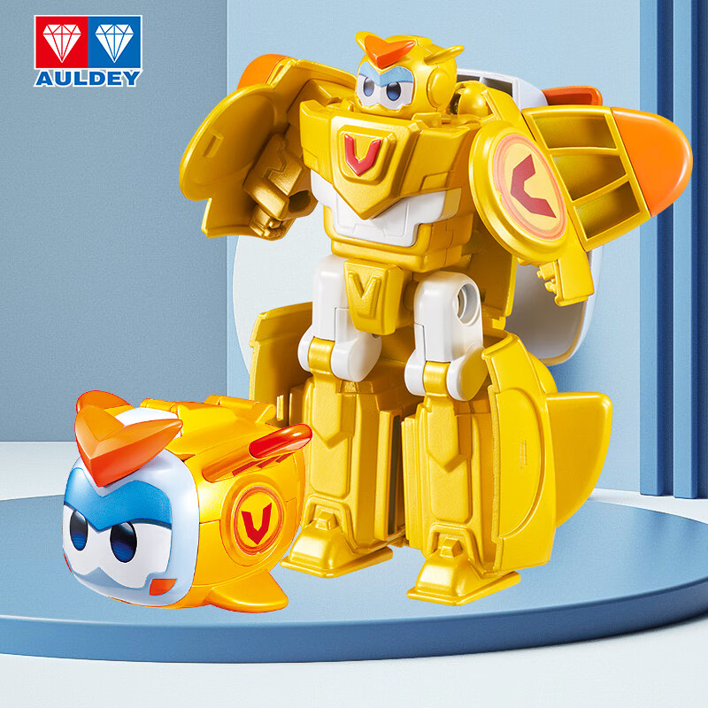 奥迪双钻(auldey)超级飞侠超级宠物变形机甲金小宝儿童玩具男女孩生日