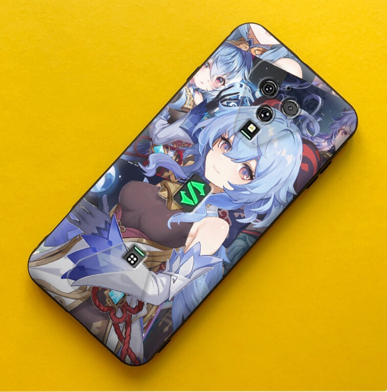 豆图 黑鲨3/3pro手机壳原神雷电将军黑鲨3s三枫原万叶胡桃定制2/2pro