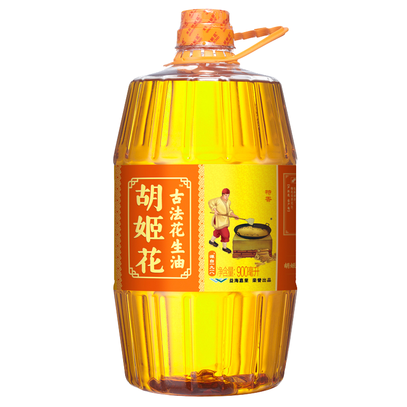 百亿补贴：胡姬花 古法小榨花生油 400ml+158ml