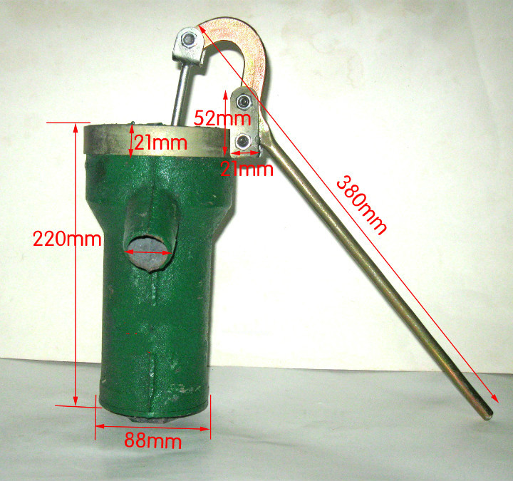 抽水泵农用压水井手摇压水机铸铁老式压水井头手摇泵井手动压水泵定制