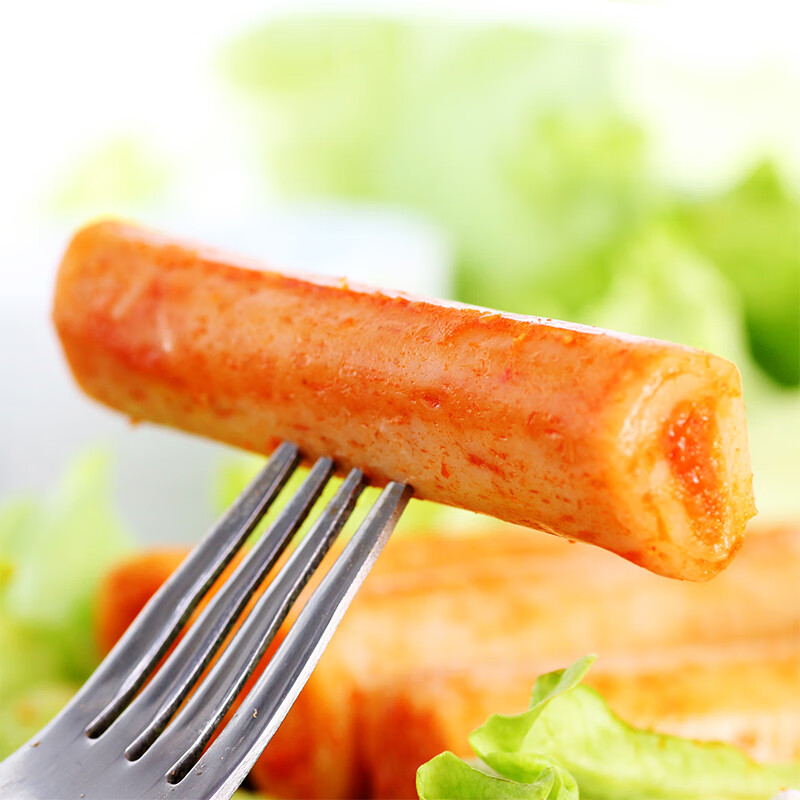 海欣手撕蟹柳整盒20袋即食香辣蟹肉棒休闲海鲜零食蟹肉卷独立包装