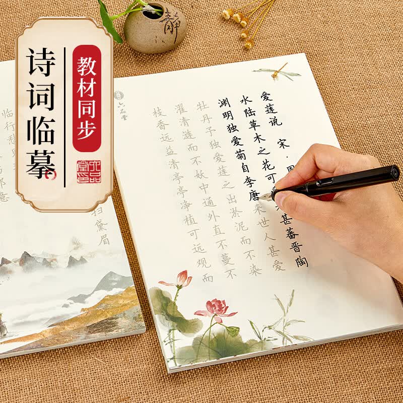 六品堂 古诗词练字帖 小学生初高中教材同步练习楷书字帖 钢笔临摹文言文书法练字本怎么样,好用不?