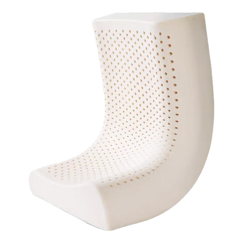 富安娜（FUANNA）家纺 枕头芯泰国原液进口乳胶枕护颈枕头枕芯颈椎枕 成人枕【抗菌升级】-60*40cm 单只 乳胶枕