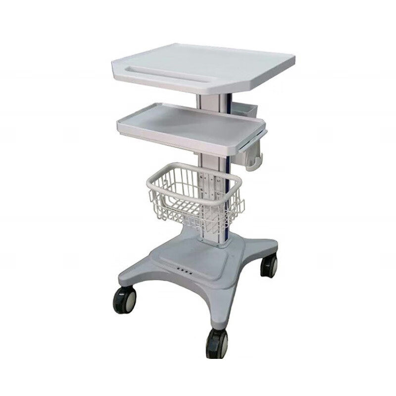 心电图小推车 医疗仪器台车小型设备推车急救除颤仪