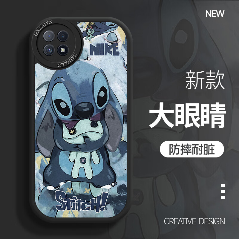 壳卡通动漫a7/a7x潮流硅胶软壳男全包防摔2023 oppoa72 经典黑-ch迪仔