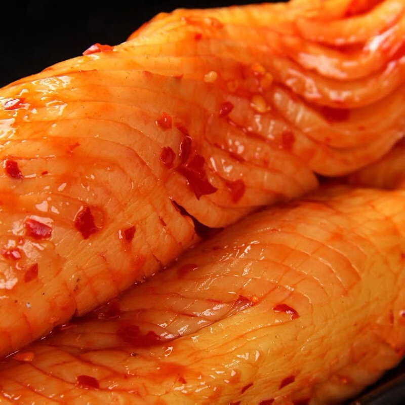 虎钢馋韩式泡菜酸甜辣花萝卜咸菜即食东北下饭菜袋装小菜 1斤装