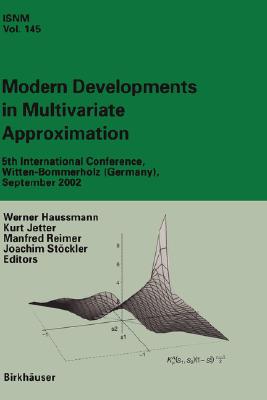 预订 Modern Developments in Multivariate Approximation