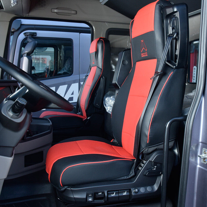 重汽豪沃max座套新款max全包围冰丝四季货车装饰专用皮革座椅套