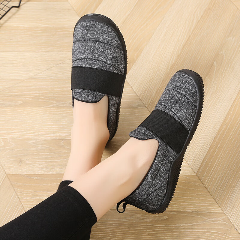 悠扉岚大脚骨宽松春夏女式鞋子布鞋女鞋宽脚胖脚鞋大码女41-43运动鞋