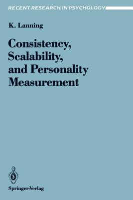 预订 consistency, scalability, and personality measurement