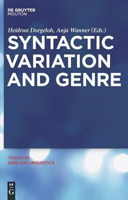 预订 syntactic variation and genre