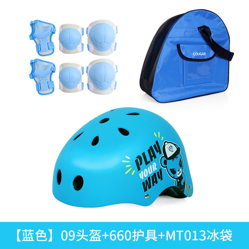 ����ʨ(COUGAR) �ֻ�����ȫ�׶�ͯͷ����װ��Ů�������Ь���廤ϥ 09ͷ��+660����+013�����(���� M�� 160Ԫ