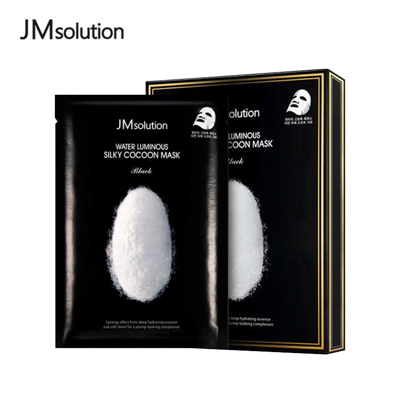 JMsolution水光银白蚕丝面膜 10片/盒 韩国进口JM面膜 进口超市
