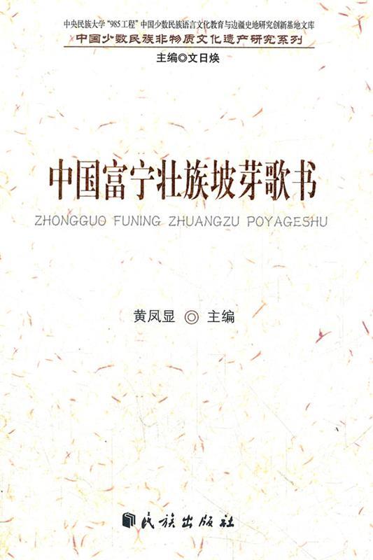 中国富宁壮族坡芽歌书