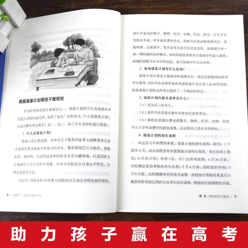 陪孩子一起走过高中三年（高效学习法 培养学习方法）详情图