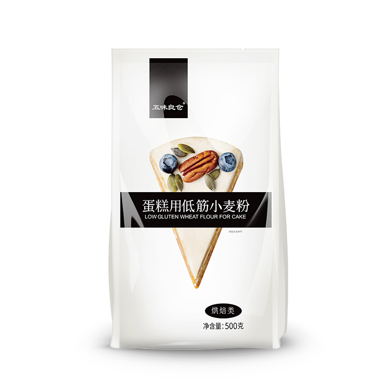 蛋糕粉家用500g*1袋 低筋面粉烘焙材料月饼饼干小麦低筋粉