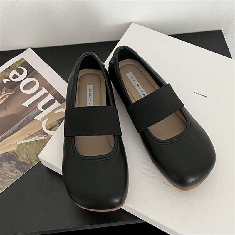 缘雅婷穿旗袍搭配夏季的鞋子红色复古鞋文艺女鞋马丽珍妮单鞋 d23-a-