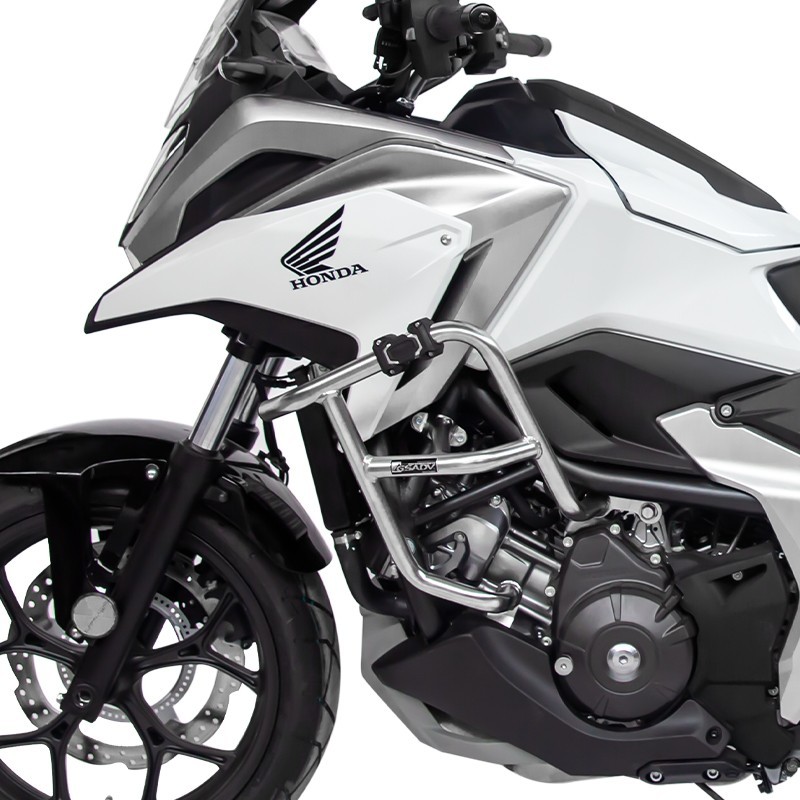 gsadv适用21款本田nc750x护杠保险杠官方改装水箱护网原厂不锈钢 21款