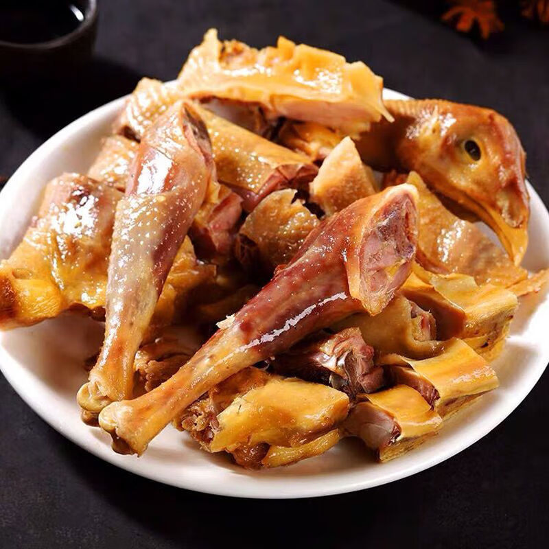 美朝福湖北荆门风干鸡土鸡农家腊鸡土特产手撕咸鸡整只腌制腊味干货 3