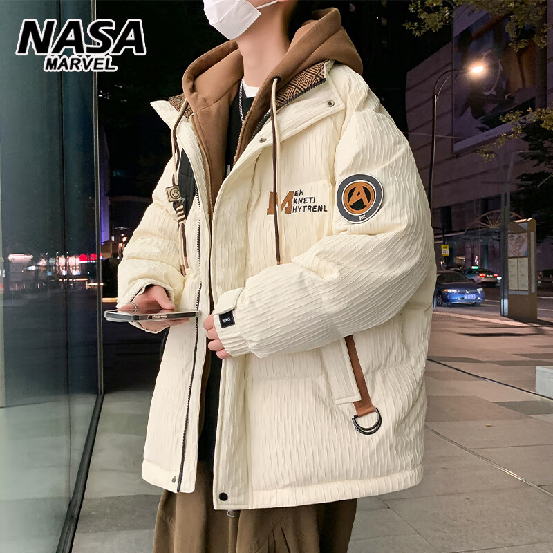 ���ڲ�����NASA MARVEL���������޷��ж�������Ѽ����������ñ�Ӻ������꼫������� 9029�װ�ɫ XL (Լ120~140��ɴ�)