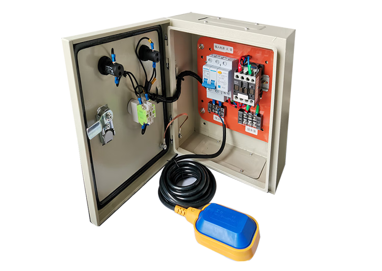 玖纹豹家用自动一控一单相220v水泵浮球水位控制箱水塔2.