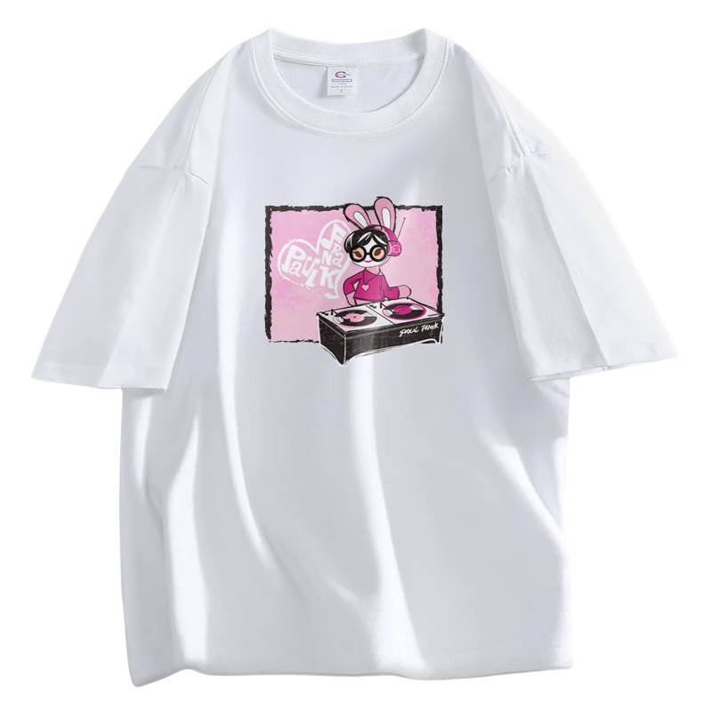 ����paul frank������T��Ů2024�����ٴ��ذ������׷�͸������Ů��ɫ2XL