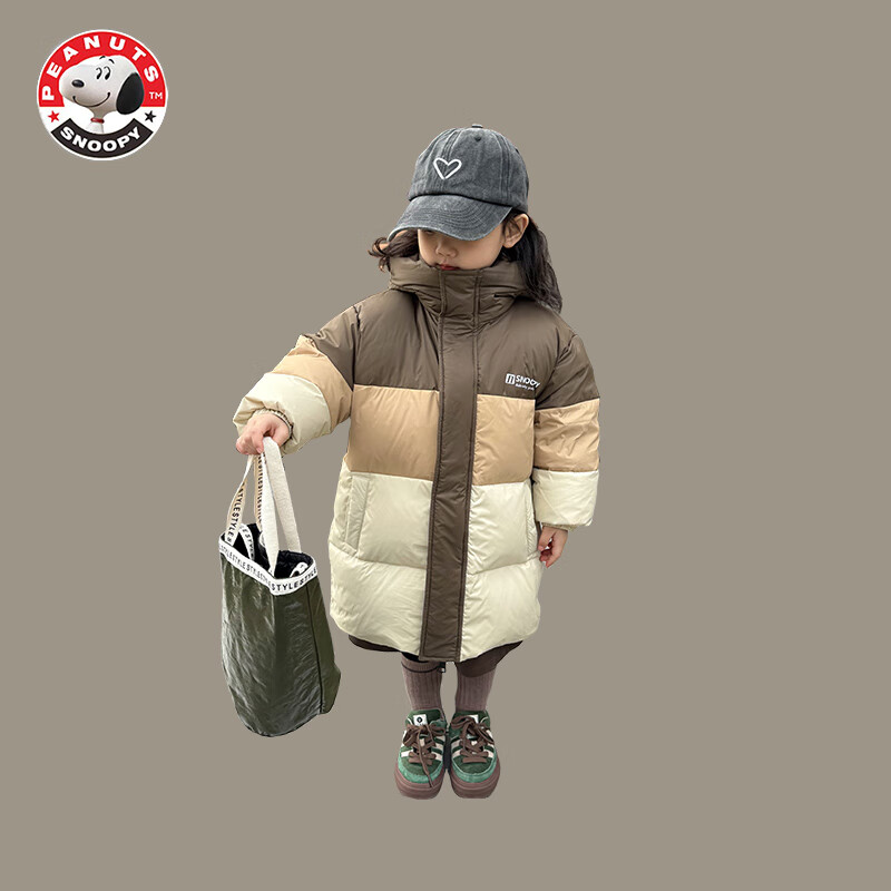 SNOOPYʷŬ�ȶ����¿��ͯ���޷���ͯŮͯ��ů������Сͯ��װ���� �� ��120��115-124cm