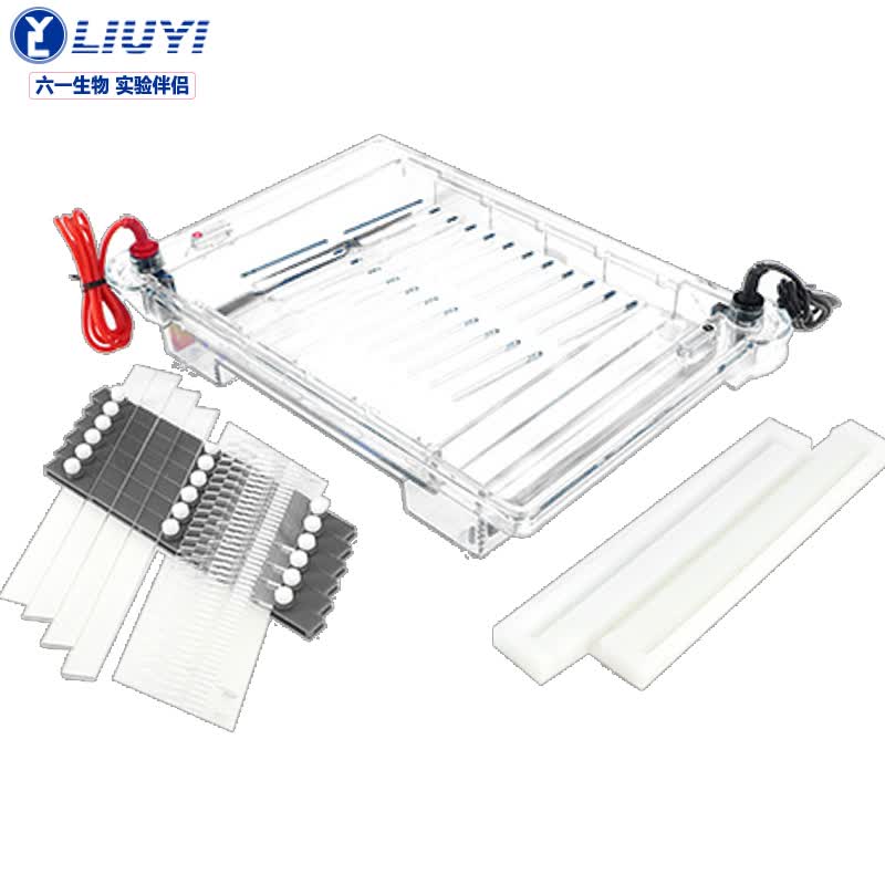 电泳槽dna蛋白质水平槽核酸制胶凝胶器科研院校化学物理分析电泳装置