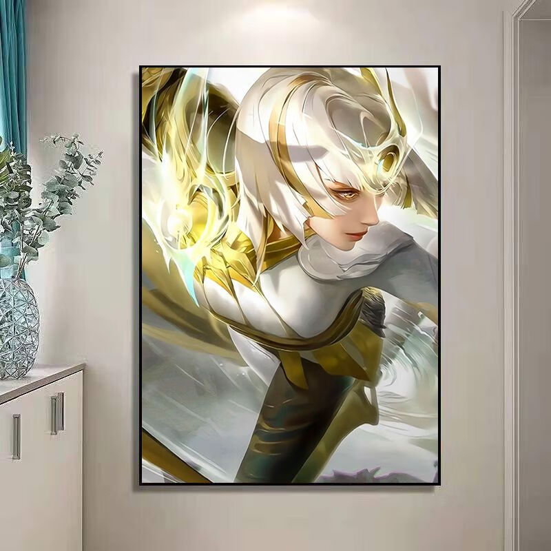 576903镜炽阳神光 30x45cm油画 料笔【有内框】