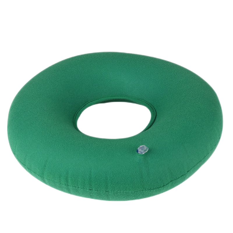 醫(yī)用防褥瘡座墊防褥瘡氣墊床充氣圓形氣墊坐墊帶充氣泵防臀部防 氣圈外徑35cm+打氣筒