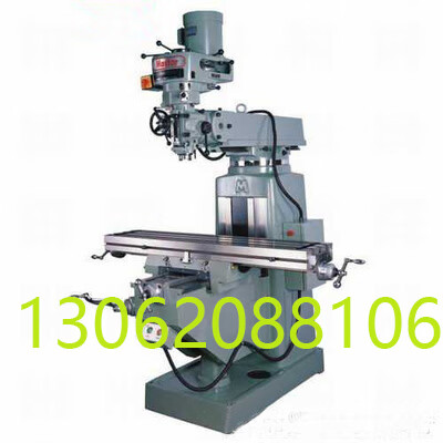 高速炮塔铣床4号立式摇臂数控铣床x6325数显升降台钻铣一体机定制