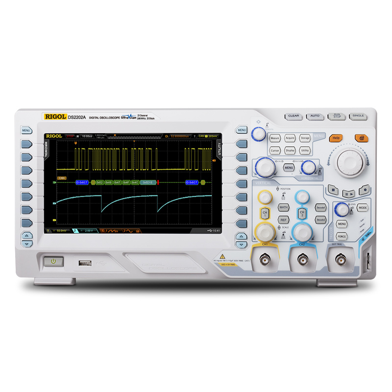 RIGOL普源 DS2202A数字示波器 200MHz带宽双通道 56Mpts存储深度主图1