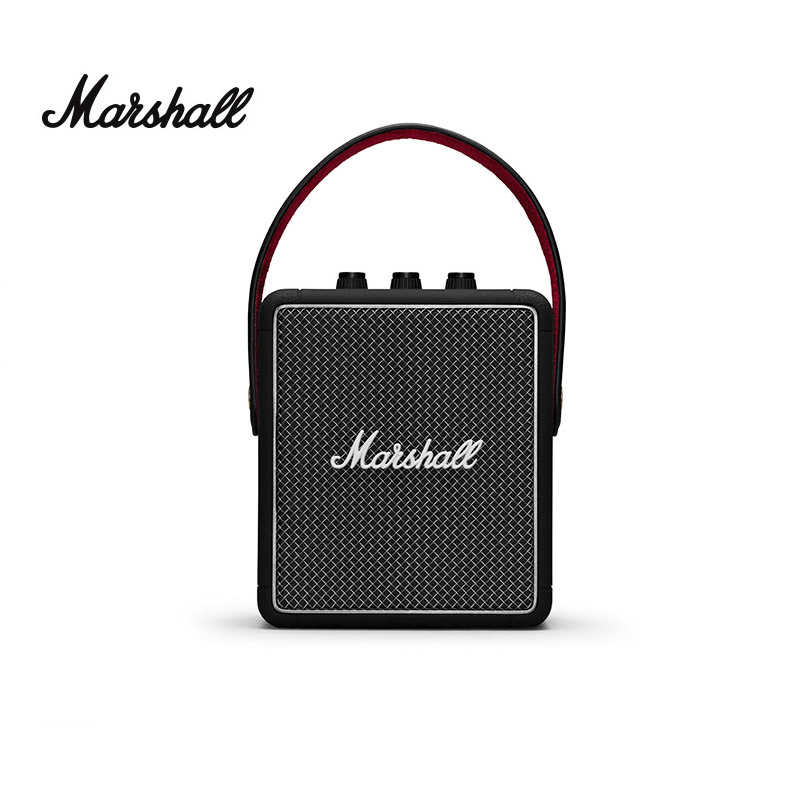 马歇尔(Marshall)STOCKWELL II音箱便携式无线蓝牙家用户外防水小音响 黑色