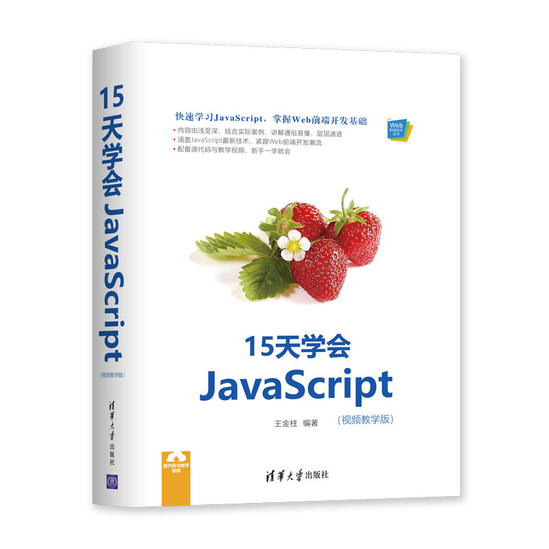Web前端技术丛书：15天学会JavaScript（视频教学版）